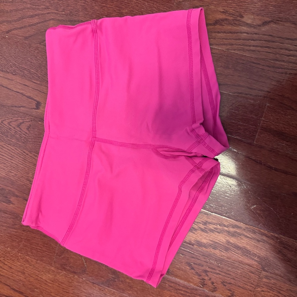Savage Barbell Hot Pink Bike Shorts - Picture 3 of 4